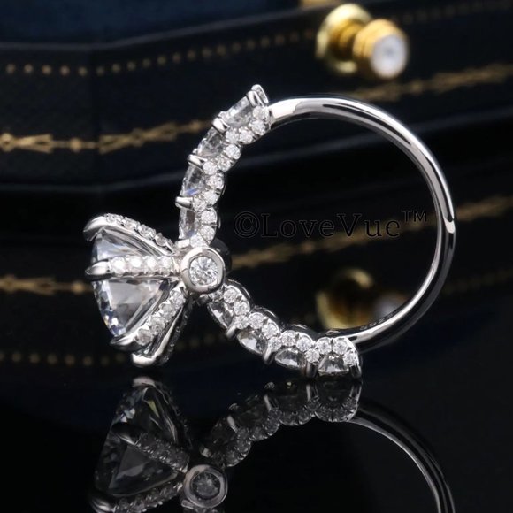 Certified 3ct. t.w. Diamond Brilliant Solitaire Luxury Engagement Wedding Ring - Picture 6 of 17